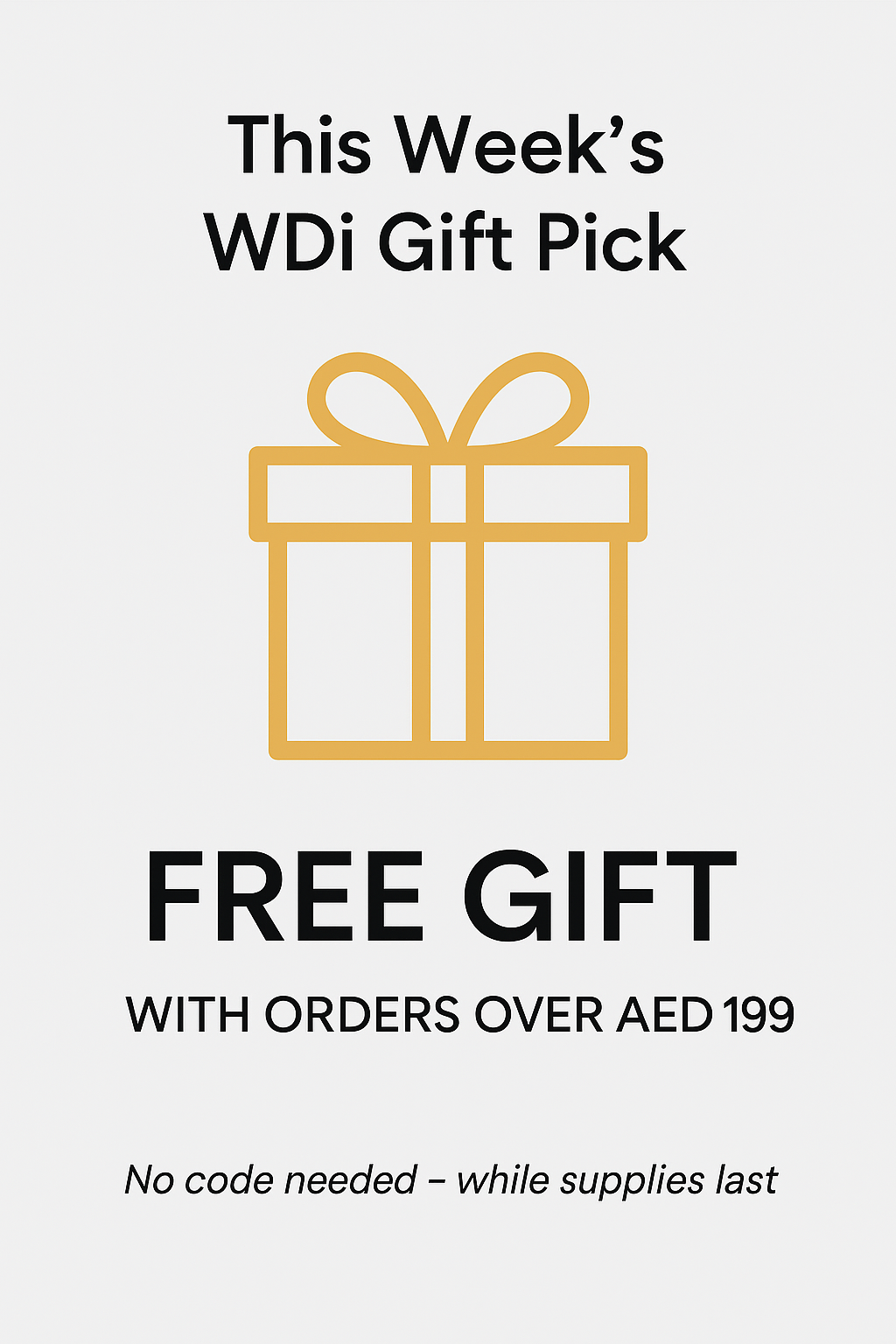 Get a Free Gift – No Code Needed