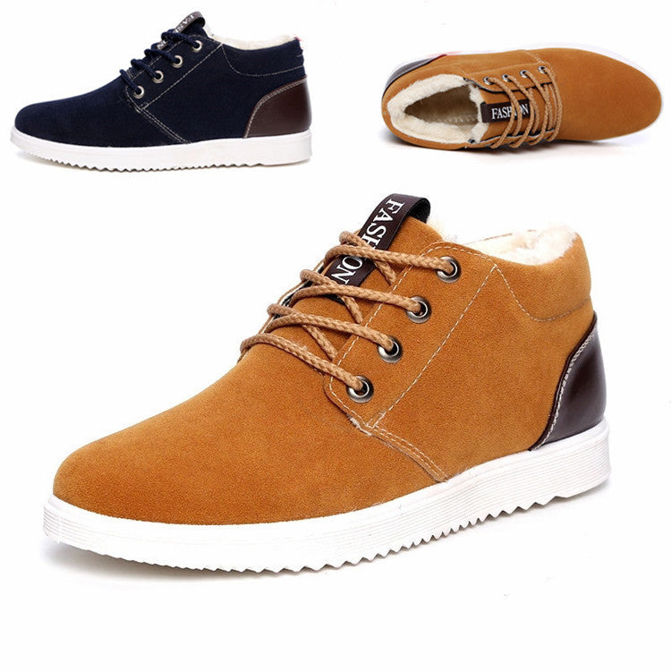 Plus velvet thick casual shoes