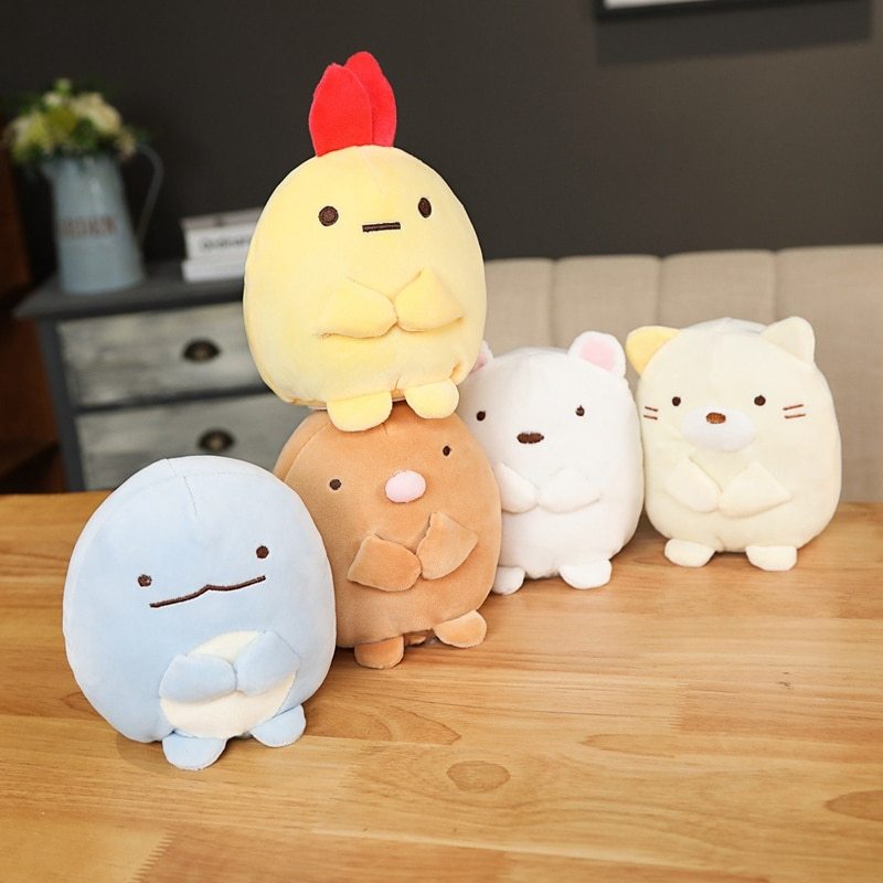 Japanese Cartoon Moving Corner Bio-electric Doll Plush Toy