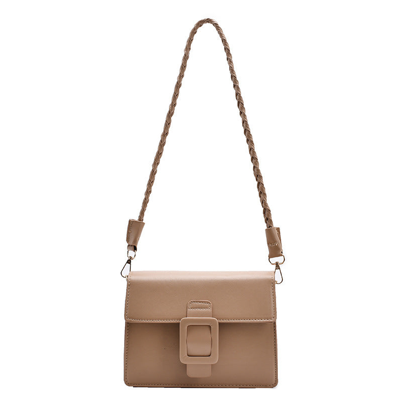Fashion all-match Korean Woven Small Square Bag