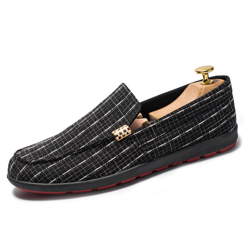Men's Shoes Breathable Light Casual Trendy Peas Shoes