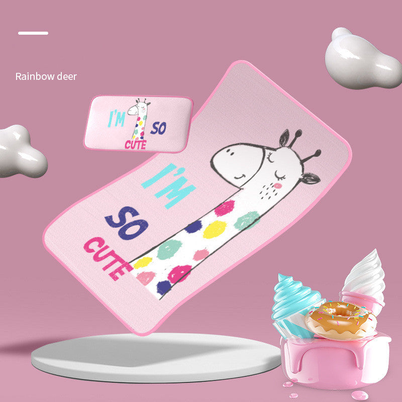 Soft Ice Silk Baby Mat Mat