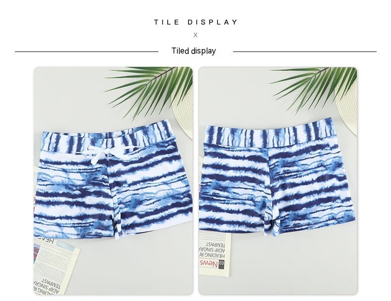 Fashion Double-layer Swimming Trunks For Women
