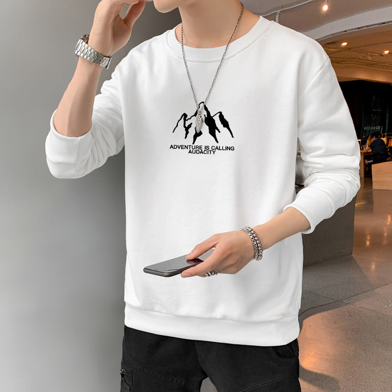 Men's Crew Neck Pullover Sweatshirt Long Sleeve