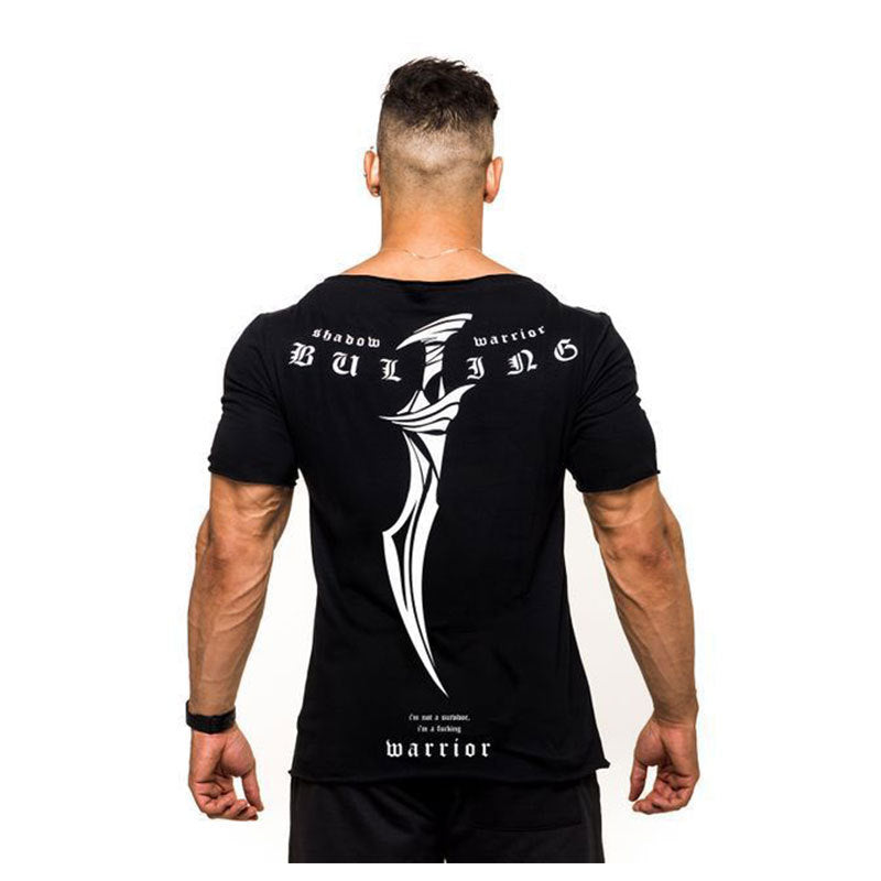 New Quick-Drying Short-Sleeved Round Neck Sports Casual Short T-Shirt For Men