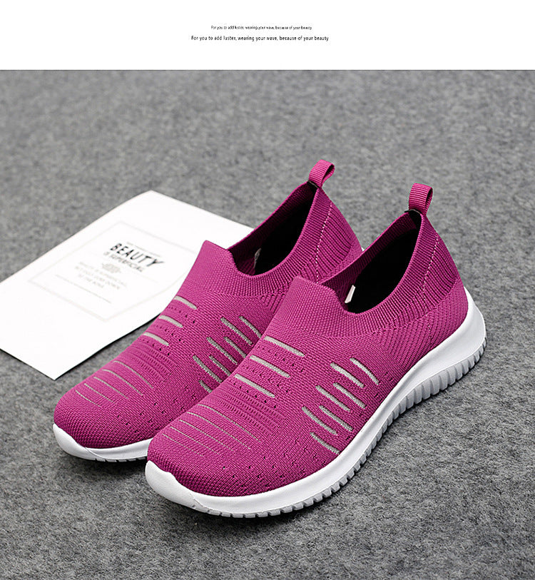 Large size breathable casual shoes