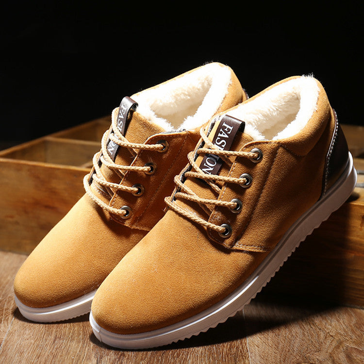 Plus velvet thick casual shoes