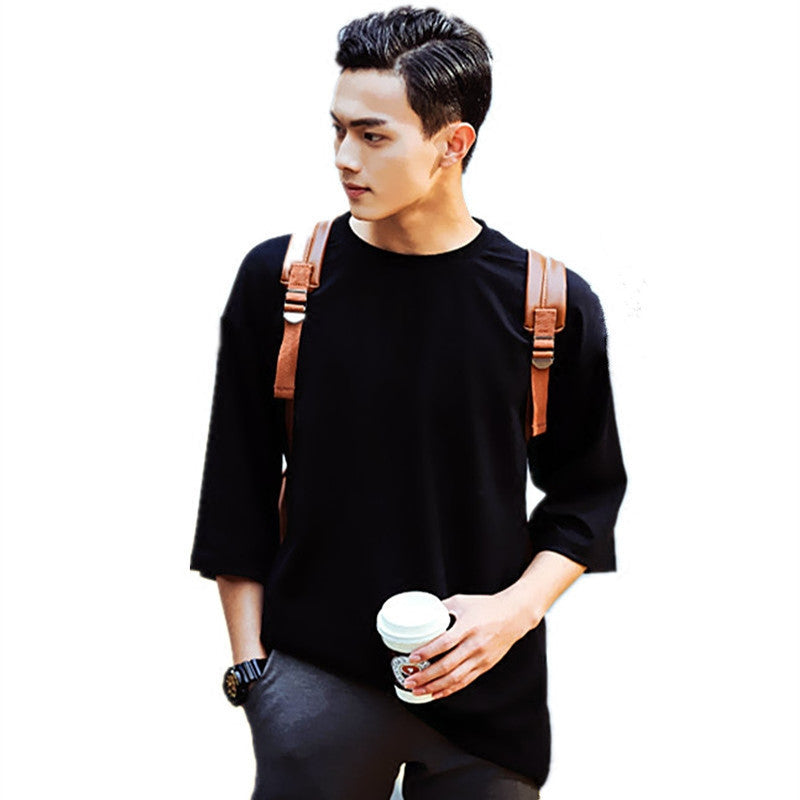 Personalized hip-hop loose mid-sleeved T-shirt