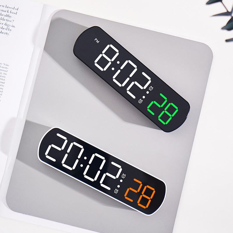 LED Multi-function Clock With Temperature And Second Hand