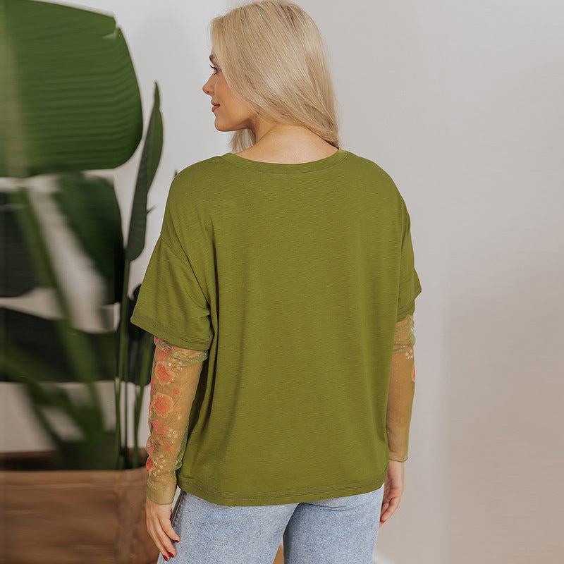 Summer Loose Design Pullover Top