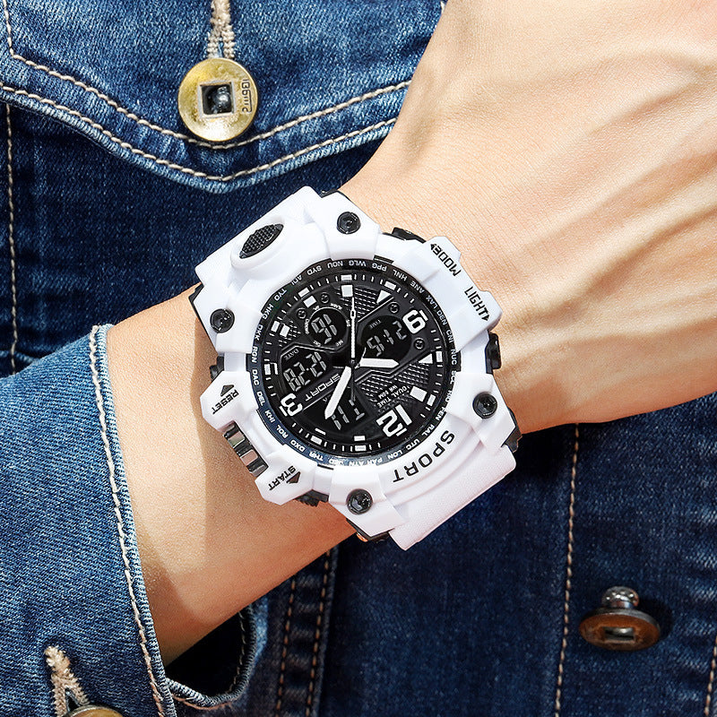 Rugged Boys’ Sports Digital Watch – Shockproof & Waterproof Design for Teens