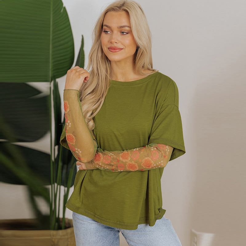 Summer Loose Design Pullover Top