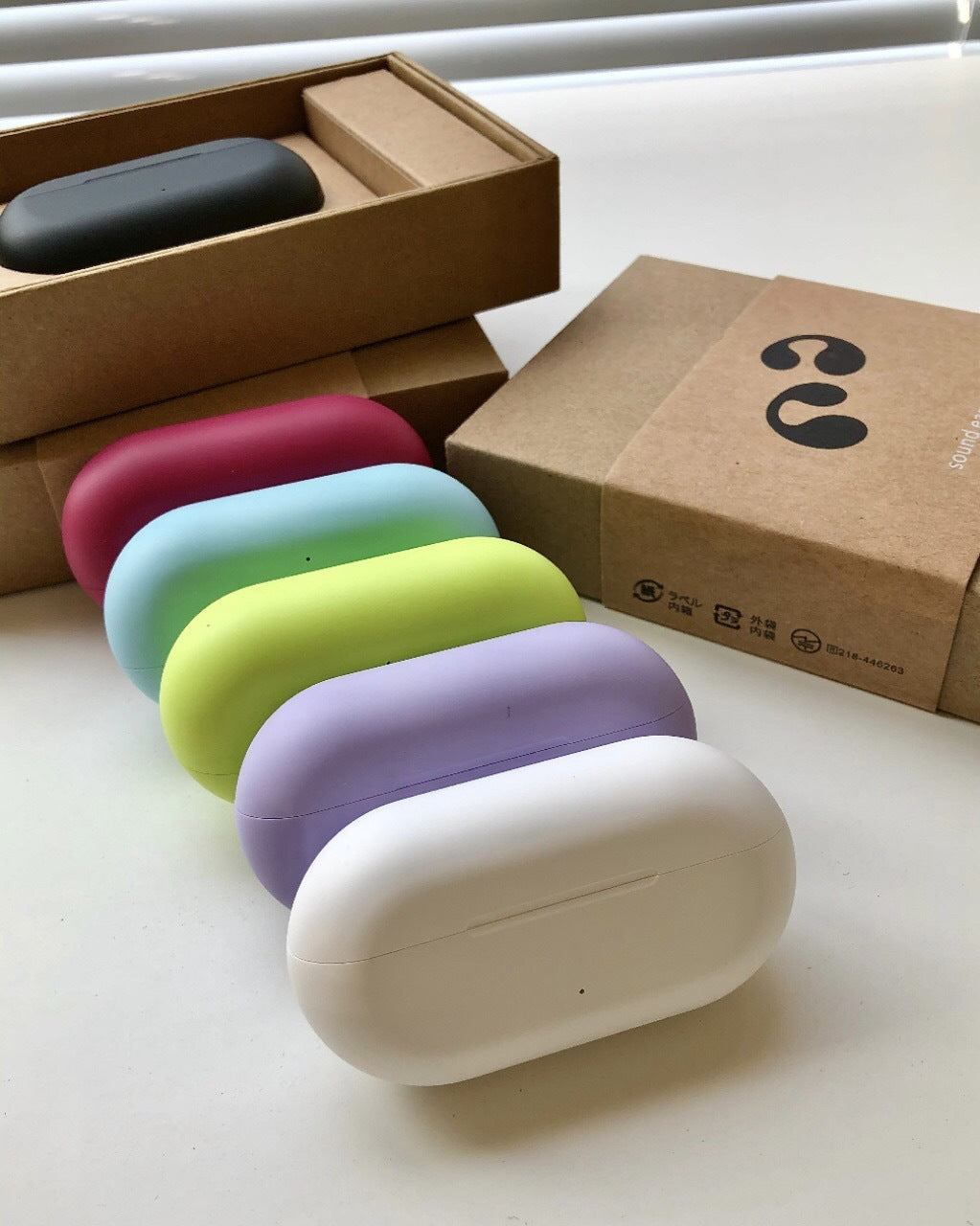 Macaron Color Ear Clip Bone Conduction Headset
