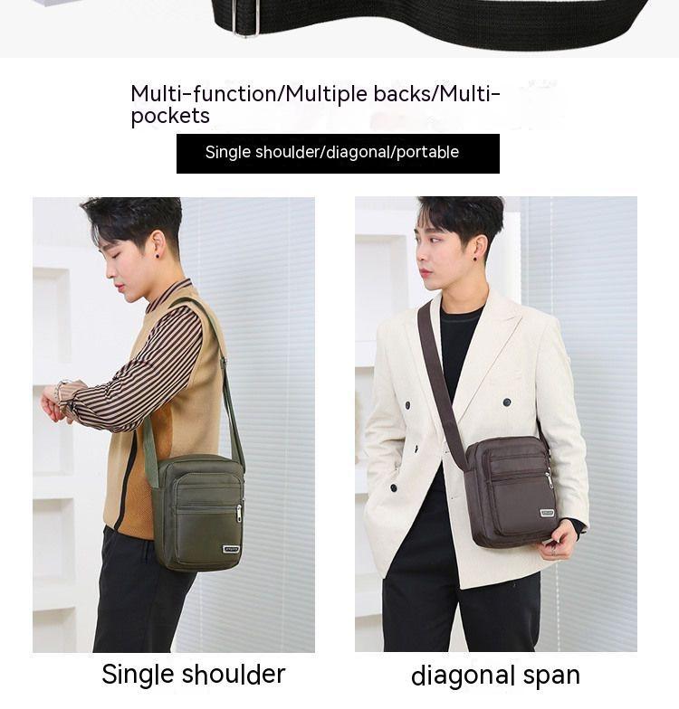 Large Capacity Multi-layer Waterproof Shoulder Crossbody Bag