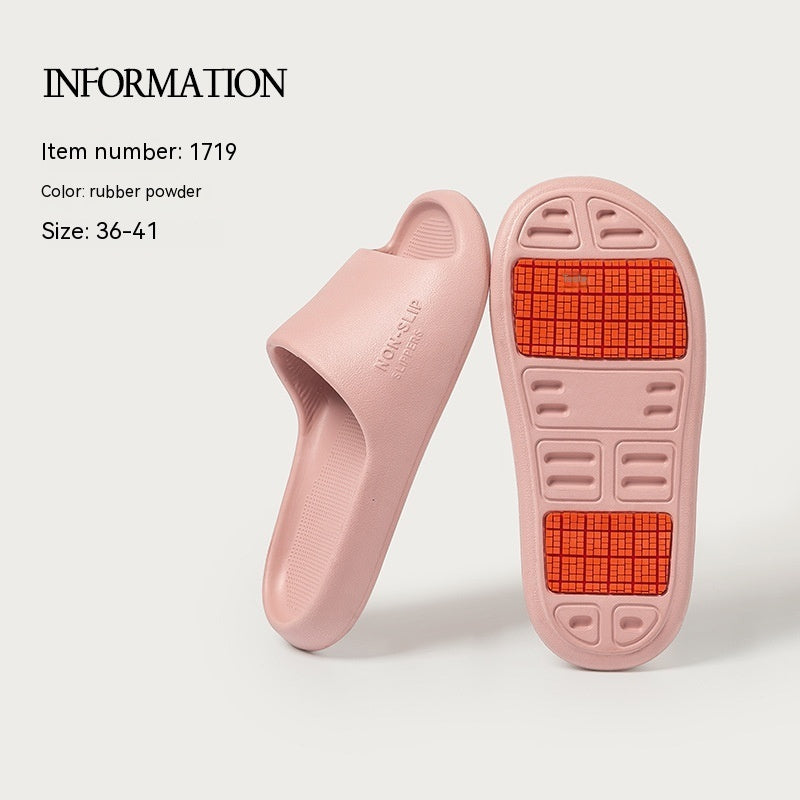 Slippers Female Indoor Home Slippers Pregnant Women Elderly Slippers Bath