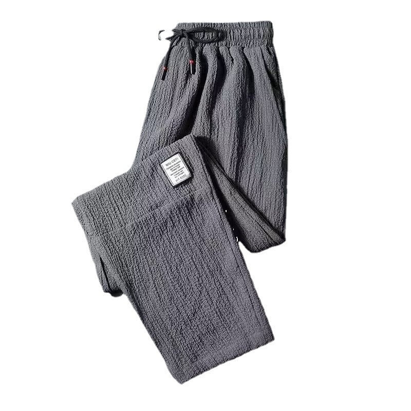 Everything Goes With Loose Plus Size Sports Casual Straight Nine-point Pants