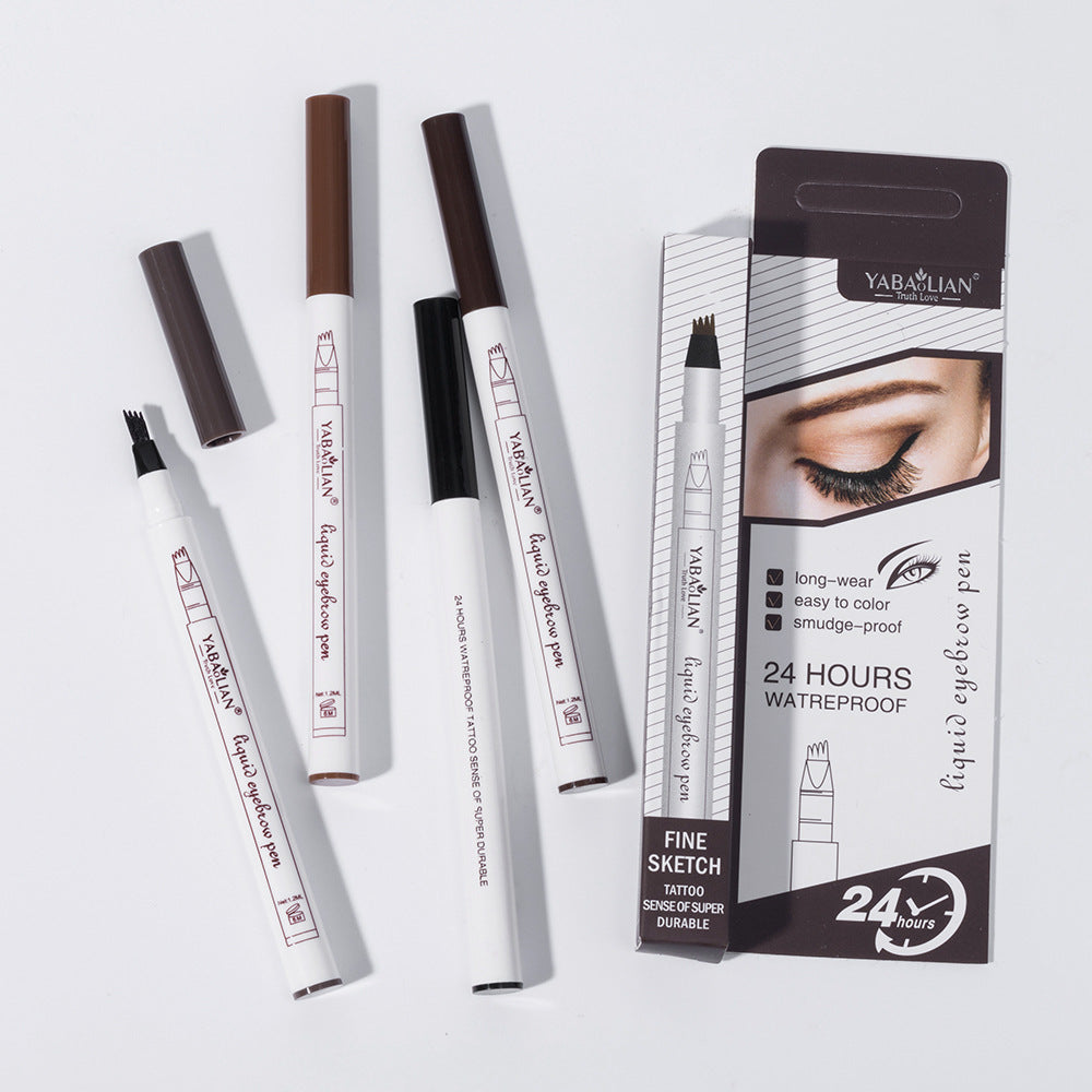 Eyebrow Pencil Makeup Four Fork Distinct Look Lasting
