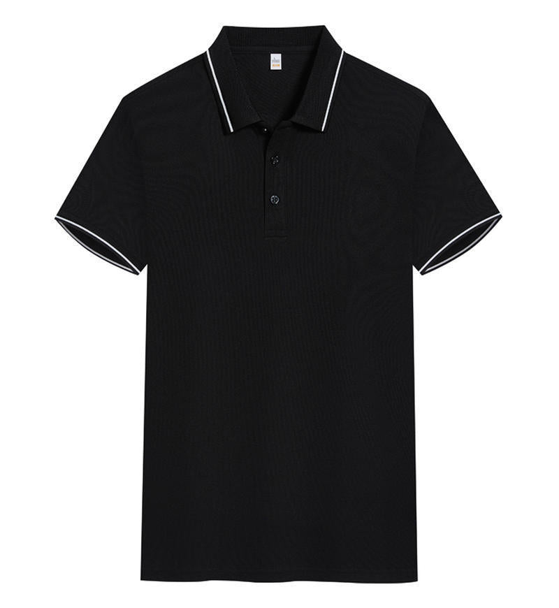 Polo Shirt Short Sleeve Lapel Printing Overalls