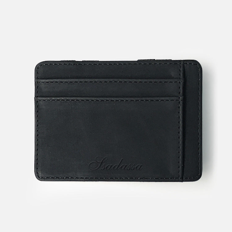 Korean Style All-match Creative Style Matte Leather Magic Wallet