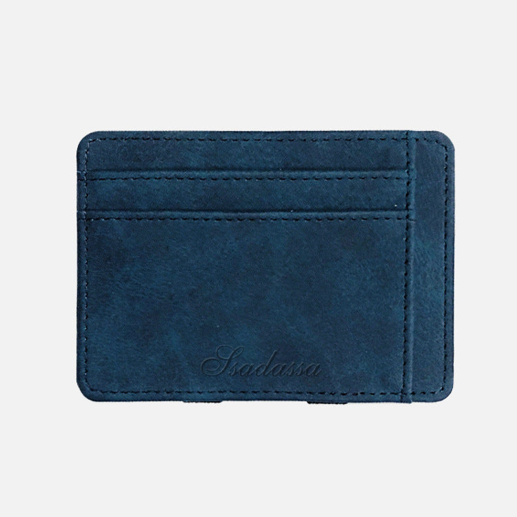 Korean Style All-match Creative Style Matte Leather Magic Wallet