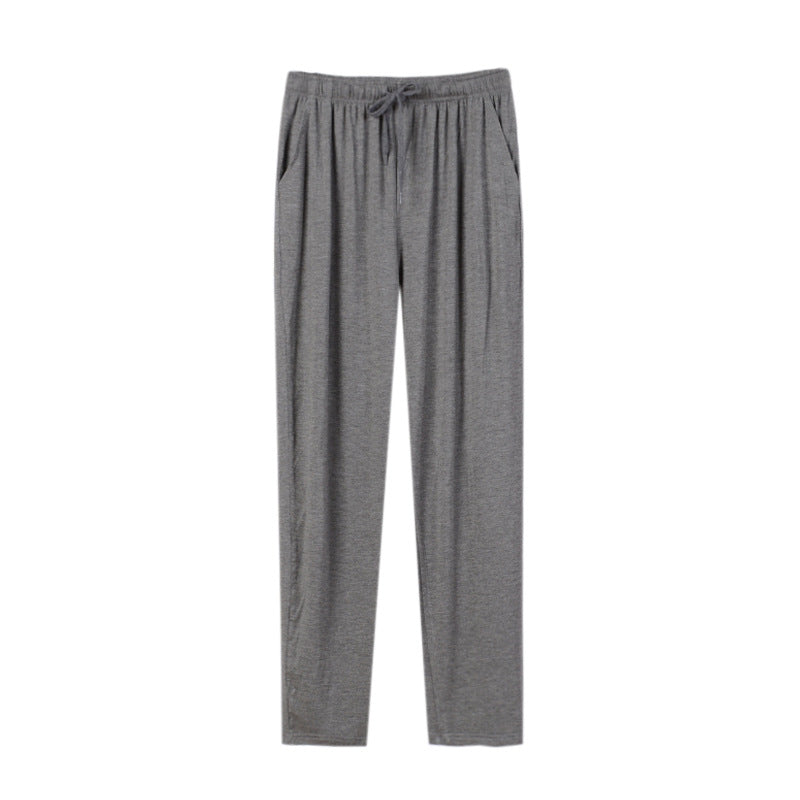 Men's Ice Silk Modal Men's Pajama Trousers Home Pants