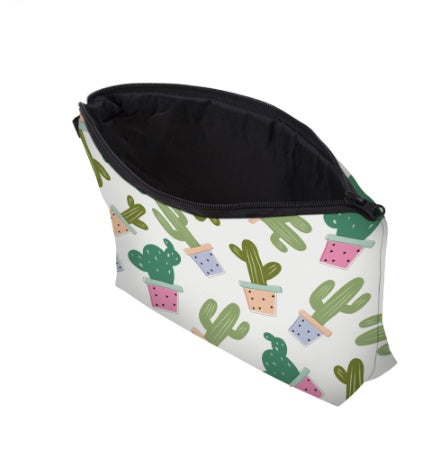 Cactus 3D Print Cosmetic Bag