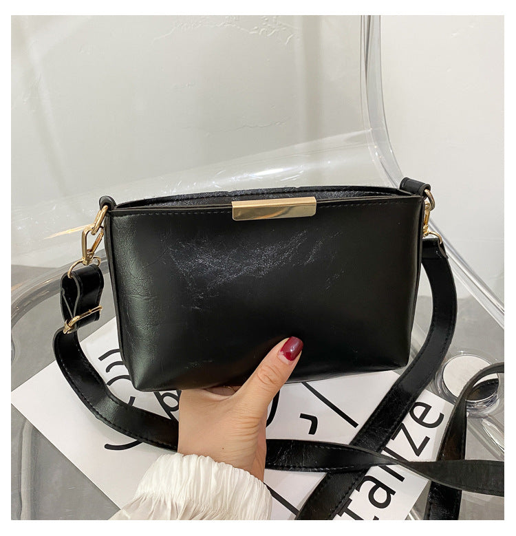 Mini women's one shoulder small square bag
