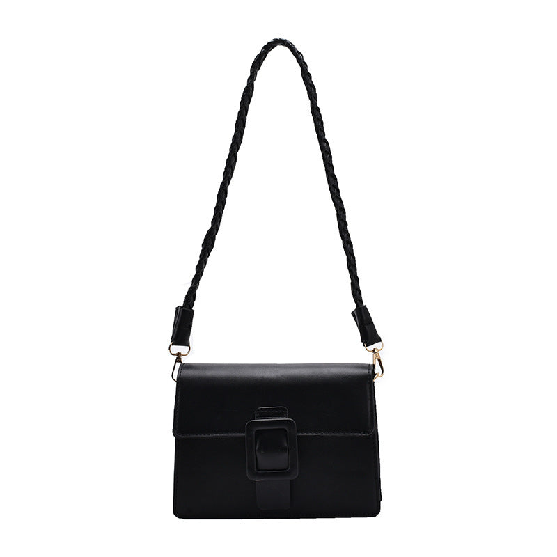 Fashion all-match Korean Woven Small Square Bag