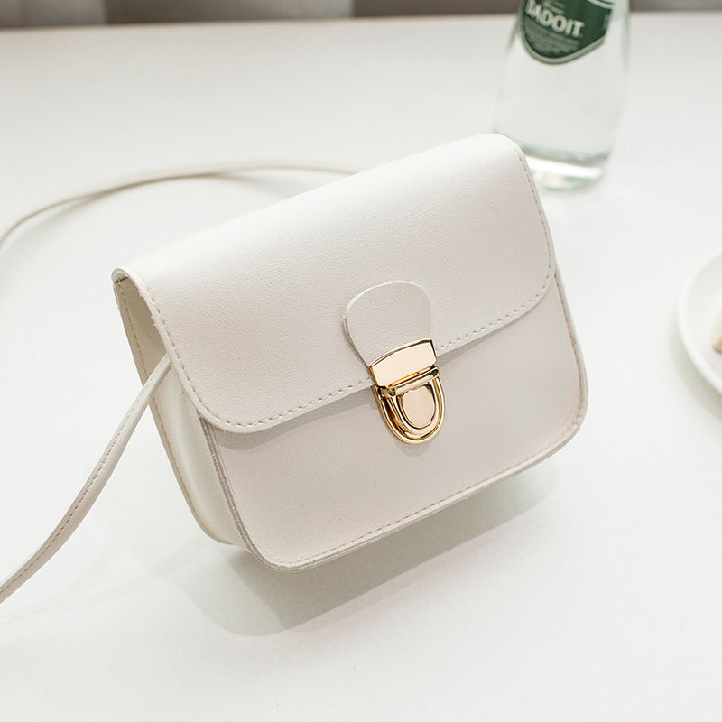 Mini simple small square bag mobile phone bag