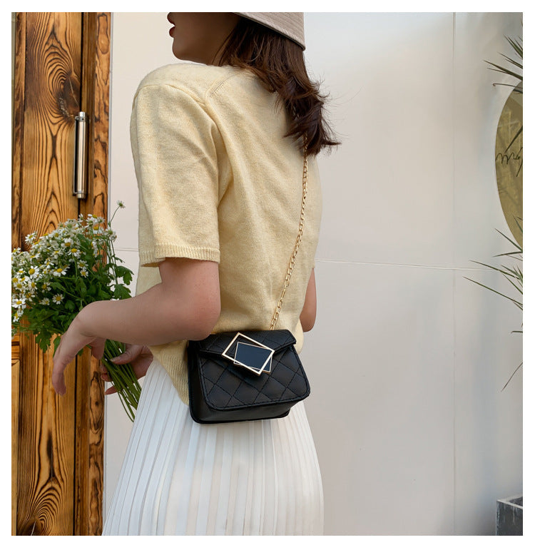Fashion messenger small square bag
