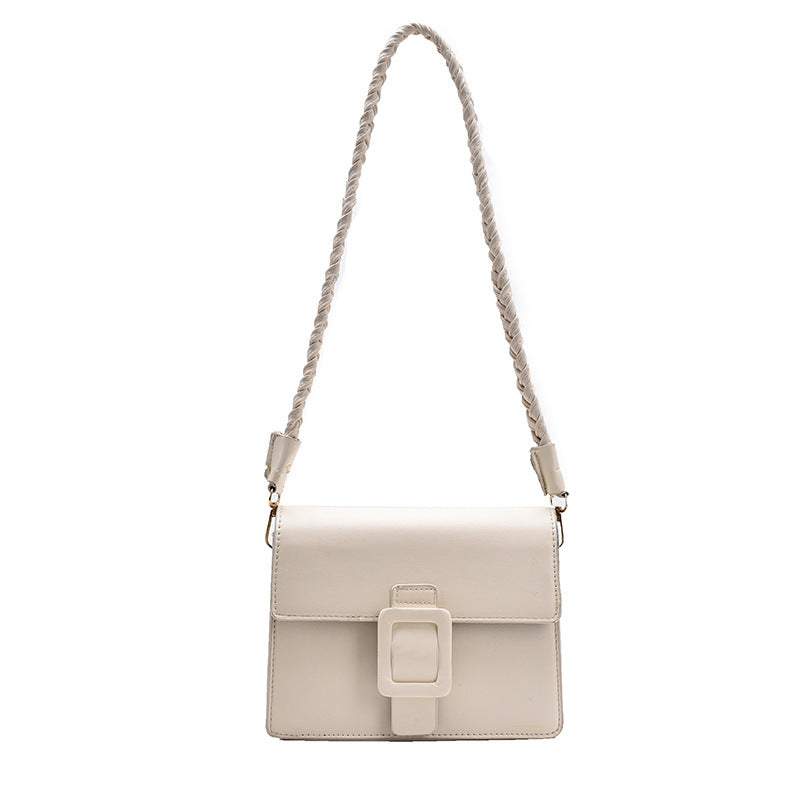 Fashion all-match Korean Woven Small Square Bag
