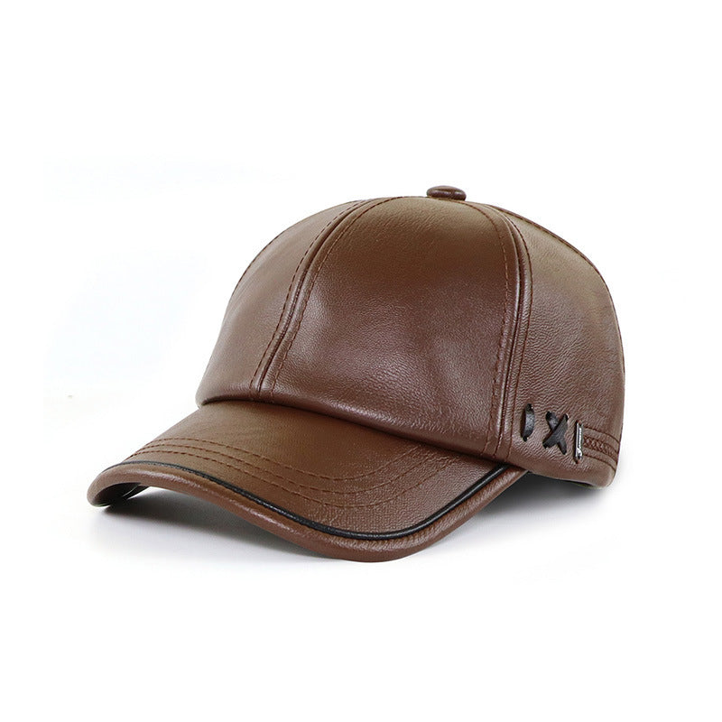 New Velvet Warm Men's Outdoor Baseball Cap