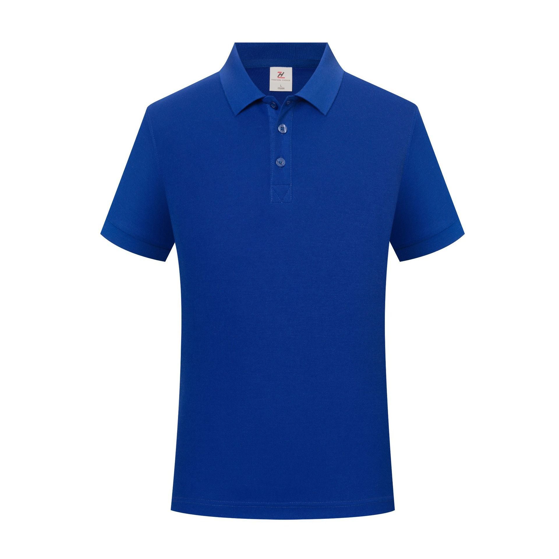 Lapel Short Sleeve Enterprise Group Building Cultural Shirt