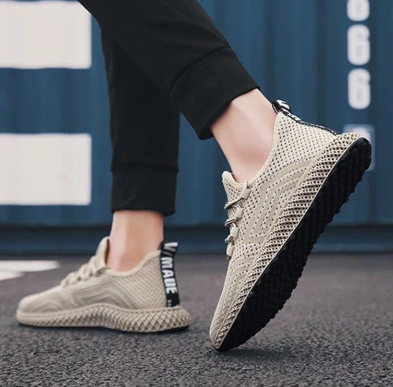 Breathable running shoes