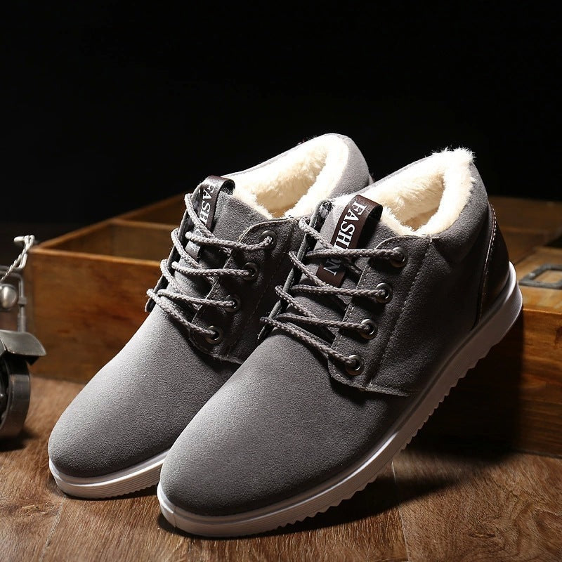 Plus velvet thick casual shoes