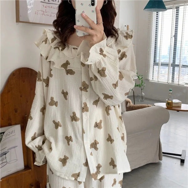 Long Sleeved Pants Home Suit For Women