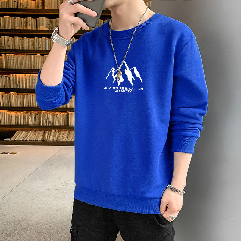 Men's Crew Neck Pullover Sweatshirt Long Sleeve