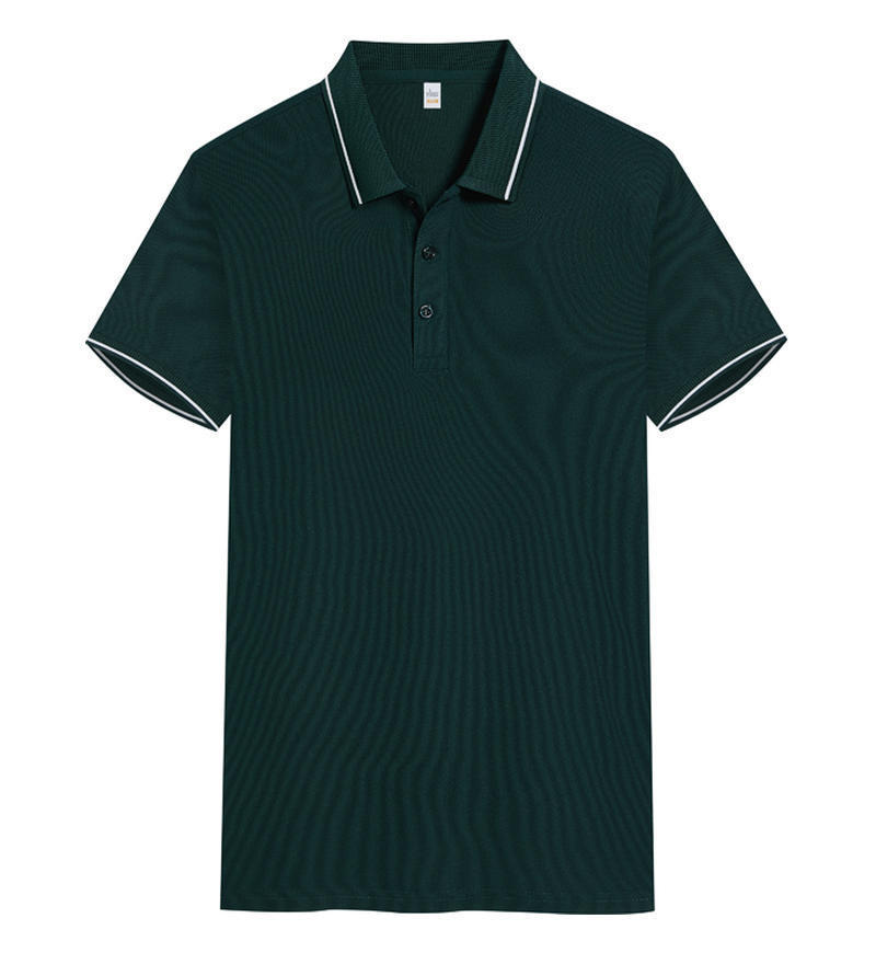 Polo Shirt Short Sleeve Lapel Printing Overalls