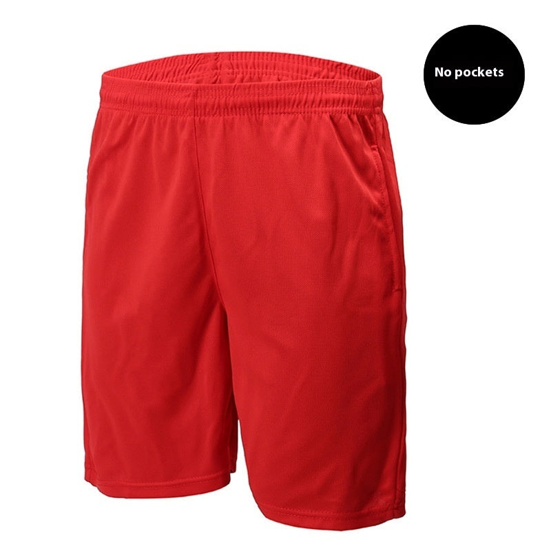 Football Pants Sports Shorts Men's Fitness Breathable Cropped Casual Pants