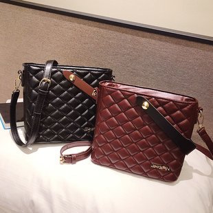 All-match small bag fashion simple diamond handbag