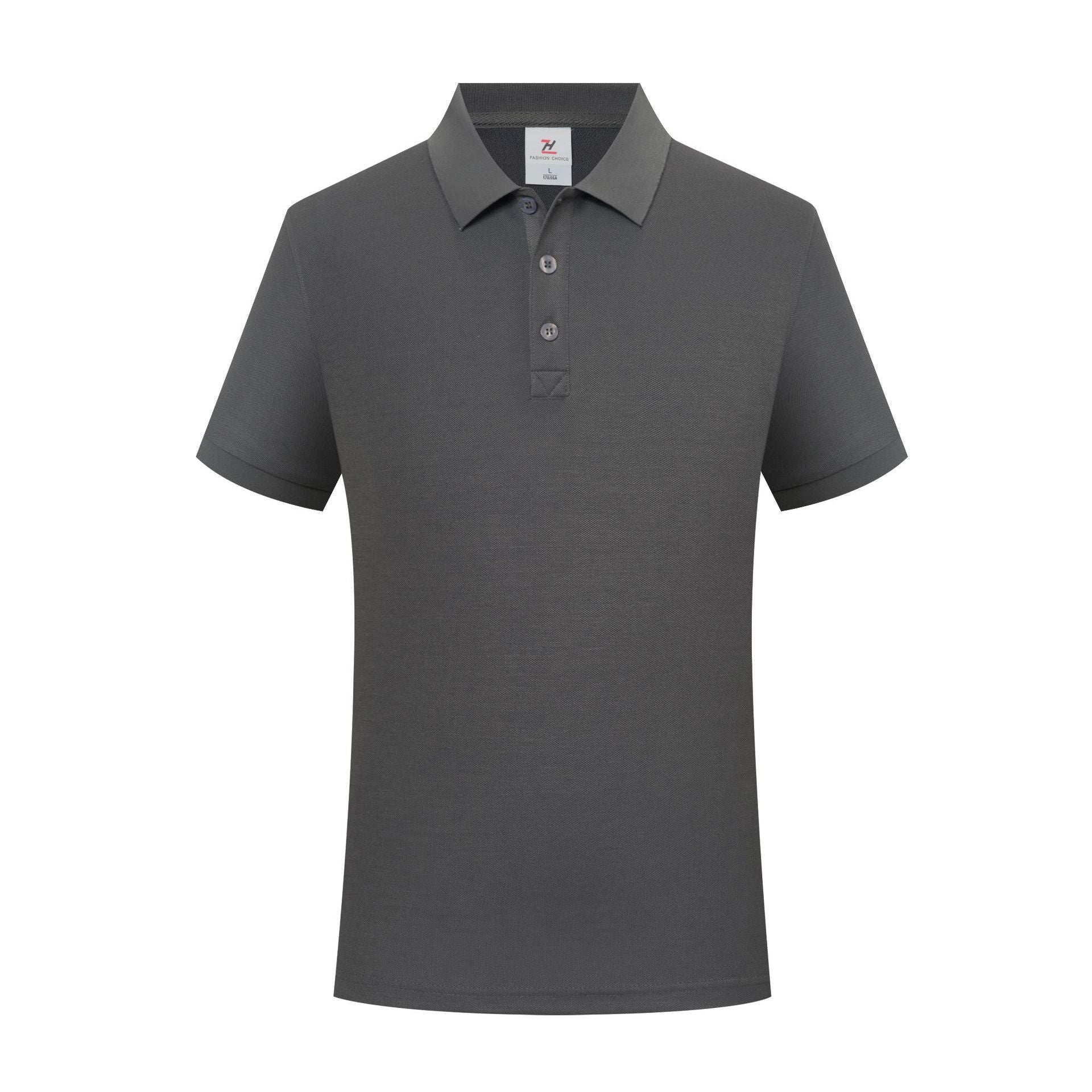 Lapel Short Sleeve Enterprise Group Building Cultural Shirt