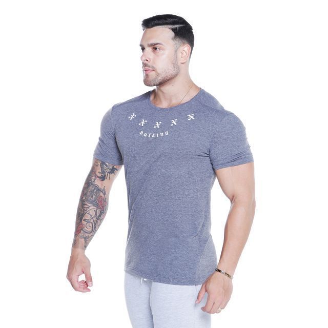 New Quick-Drying Short-Sleeved Round Neck Sports Casual Short T-Shirt For Men