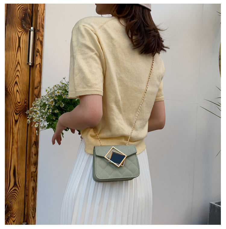Fashion messenger small square bag