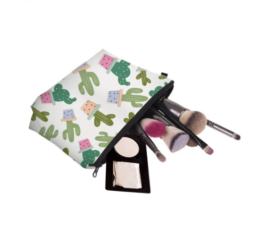 Cactus 3D Print Cosmetic Bag