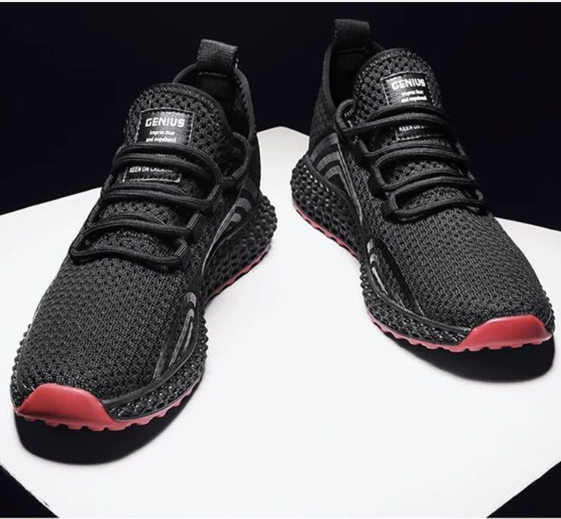 Breathable running shoes