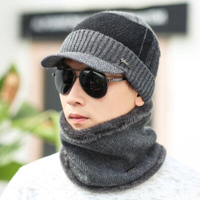 Duck tongue knit hat