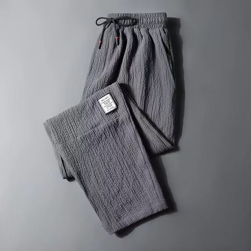 Everything Goes With Loose Plus Size Sports Casual Straight Nine-point Pants