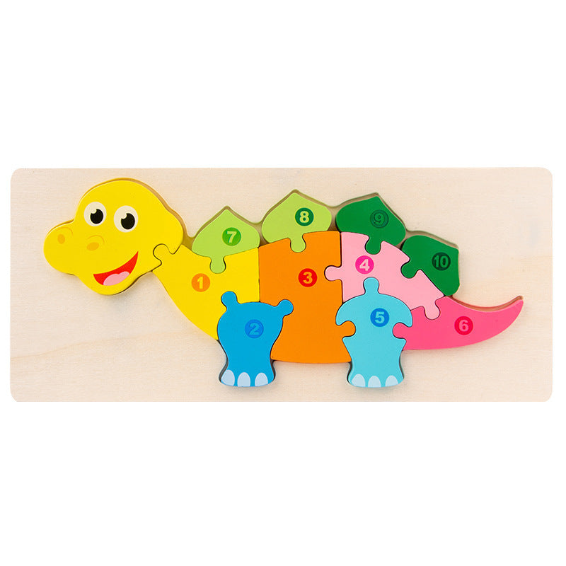 Buckle Three-Dimensional Puzzle Wooden Toy