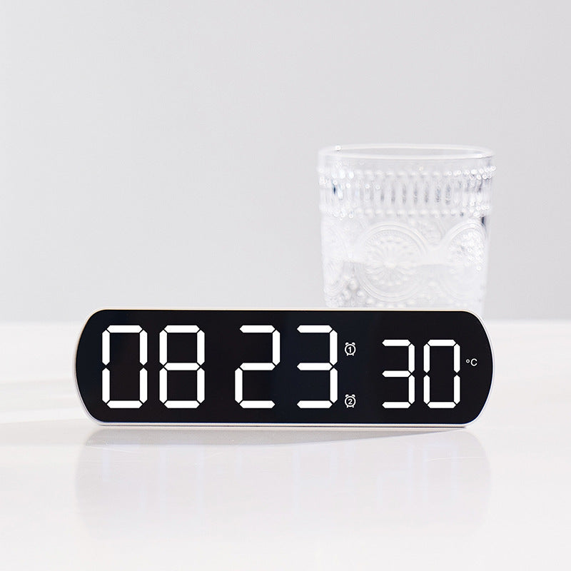 LED Multi-function Clock With Temperature And Second Hand