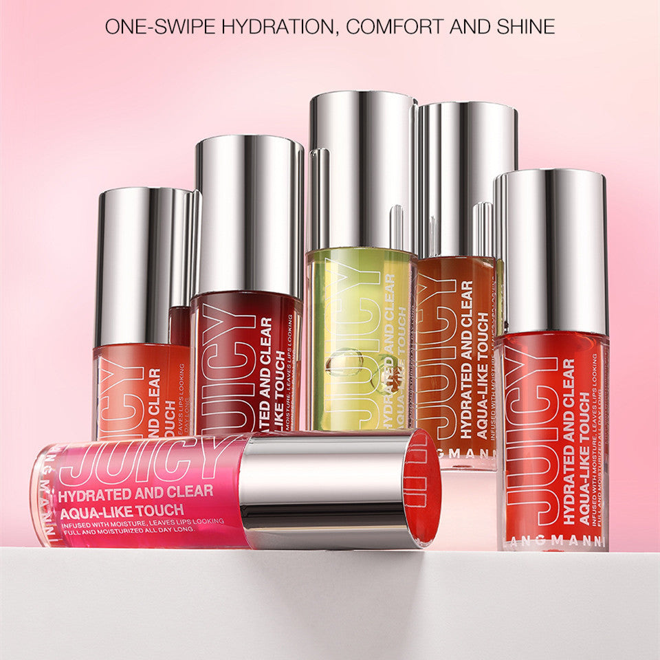 6 Colors Big Brush Lip Gloss Makeup